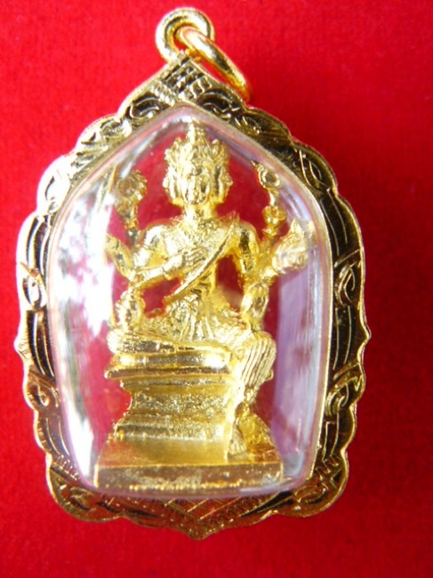 Four Face Buddha (Gold color w. gold casing)